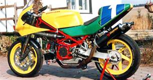 Ducati Zweiventilmotor im 888 Fahrwerk