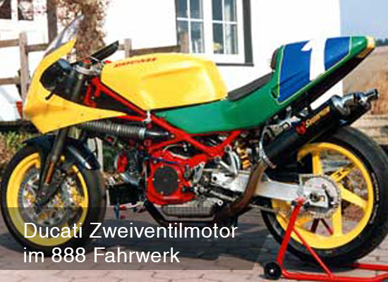 Ducati Zweiventilmotor Projekte Titel